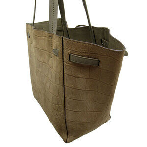 Celine Brown Leather Cabas Phantom Handbag
